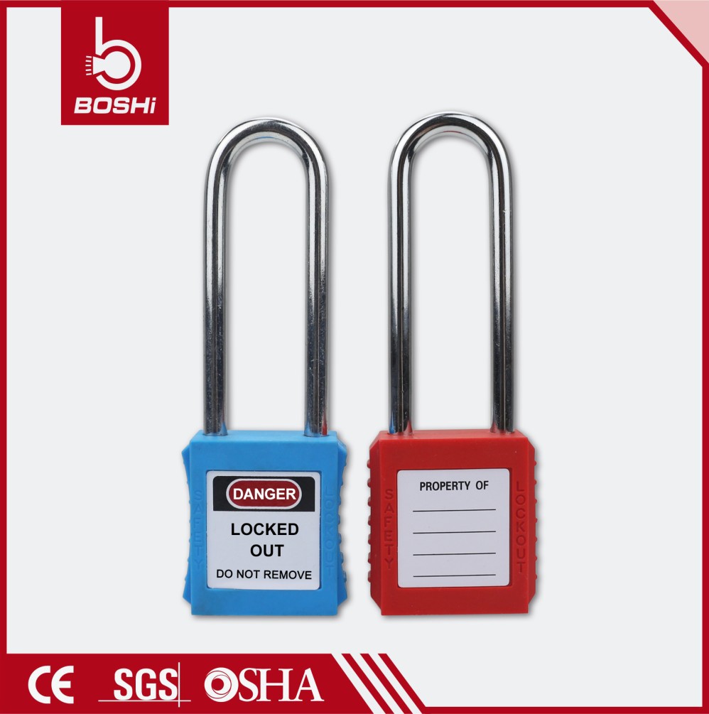 Long Steel Shackle Safety Padlock BD-G21~G28 - Buy Safety Padlock